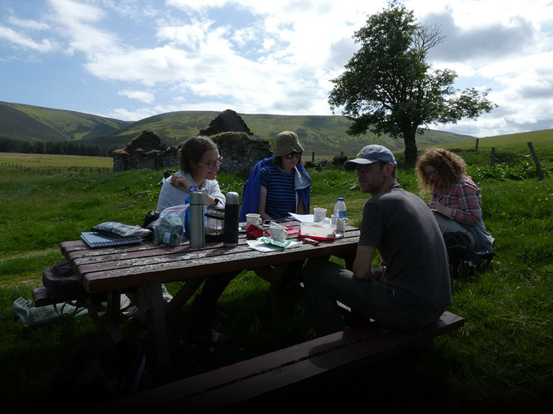 Interdisciplinary Research at Scalan © GSA & HES